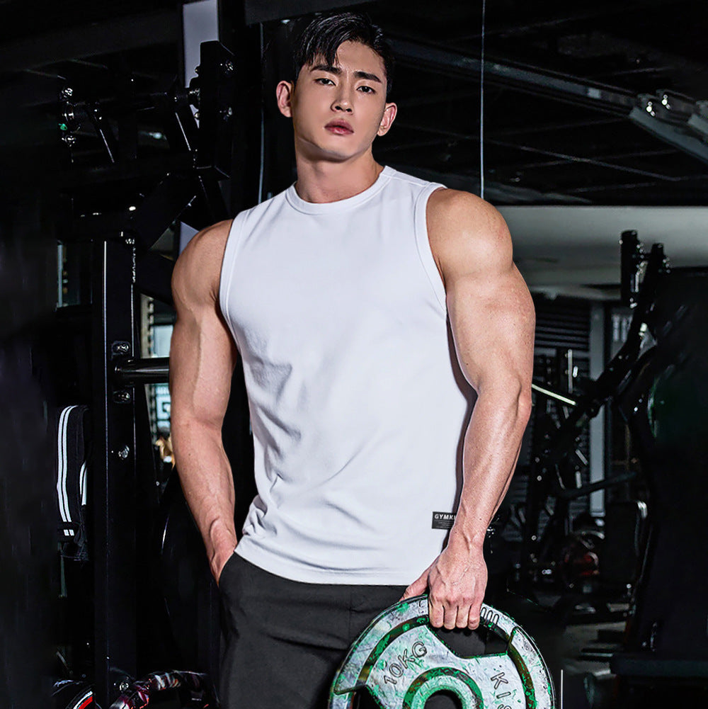 Camiseta deportiva sin mangas para hombre