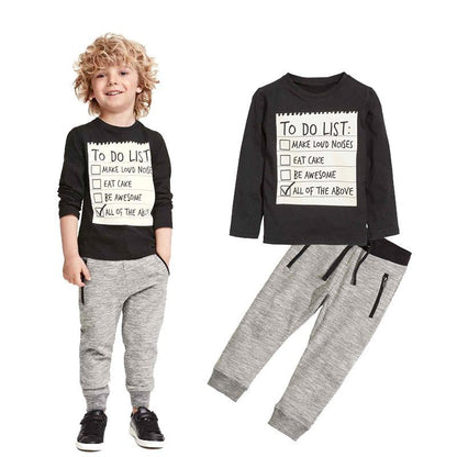 2-piece set for children aged 3 to 7