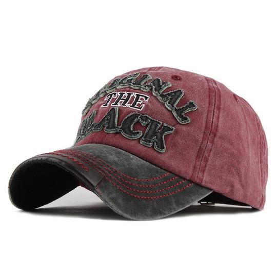 Old-style baseball cap "Original the black"