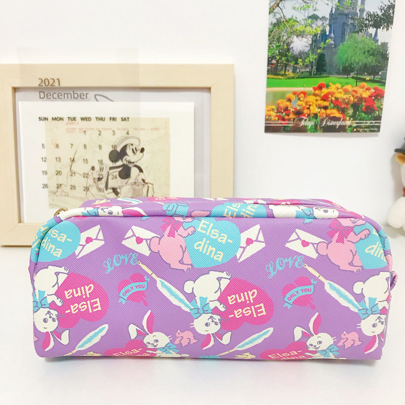 Pencil case with prints