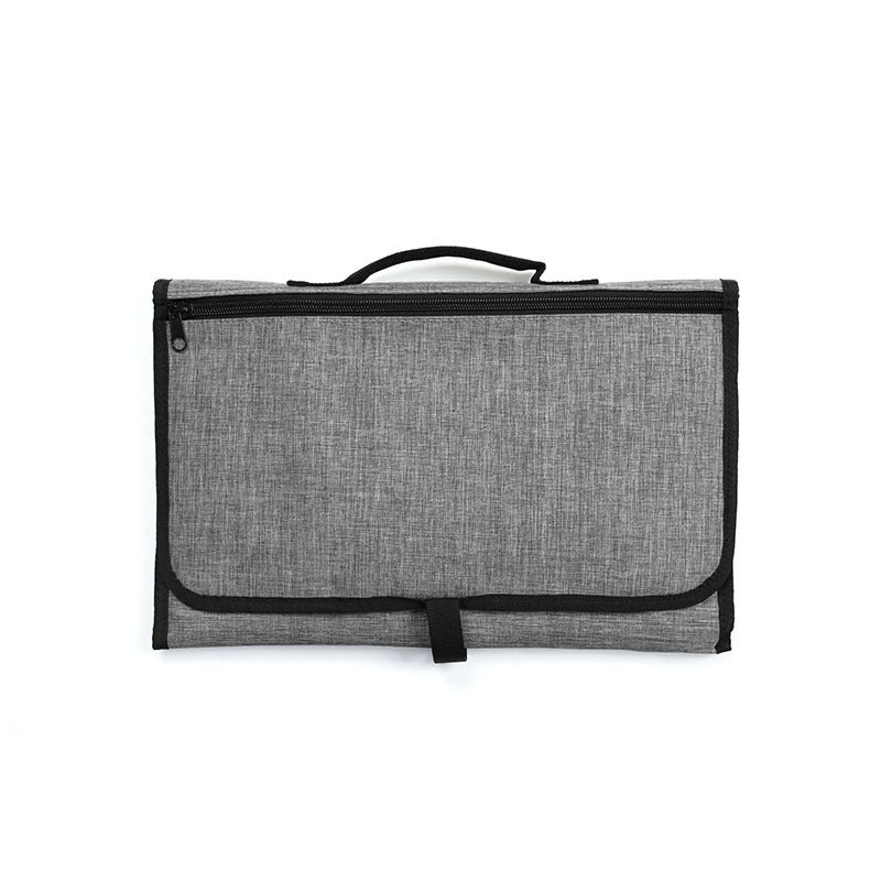 Cambiador de pañales portátil plegable con bolsa de almacenamiento