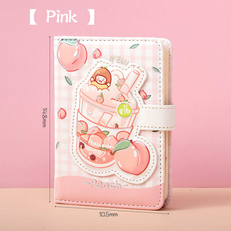 Cartoon magnetic buckle notebook