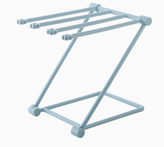 Estante plegable para trapos de cocina organizador de accesorios y aparatos de cocina