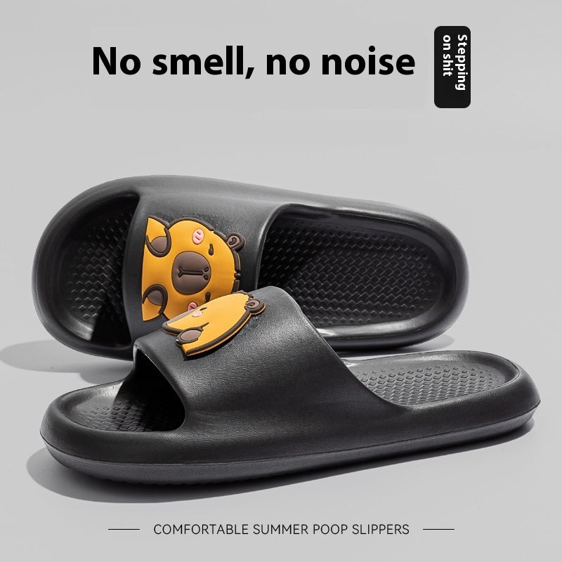 Chanclas cara de perro antideslizantes