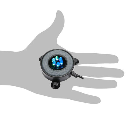 Round bubble light for fish tank