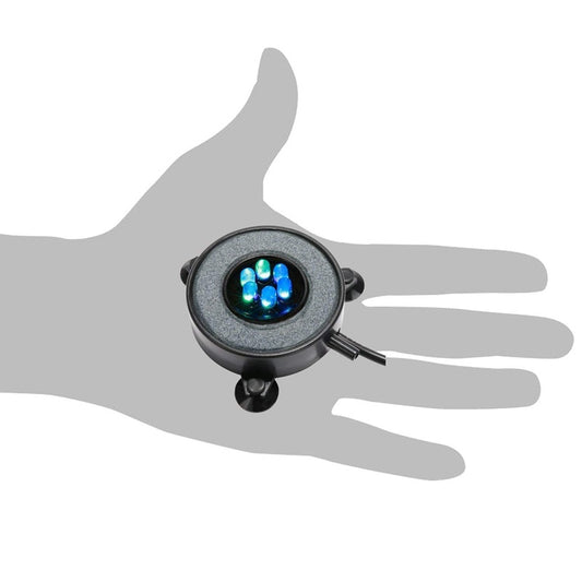 Round bubble light for fish tank