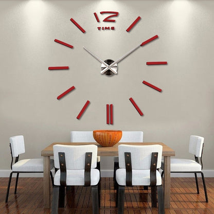 Reloj de pared acrílico para decoración del hogar creativo y de moda ideal para hacer tú mismo