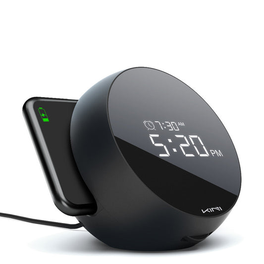 Cargador inalámbrico con reloj