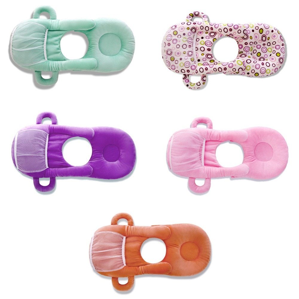 Plush pillow for baby feeding