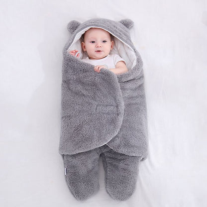Baby Sleeping Bag Winter Swaddle Blanket for Newborn