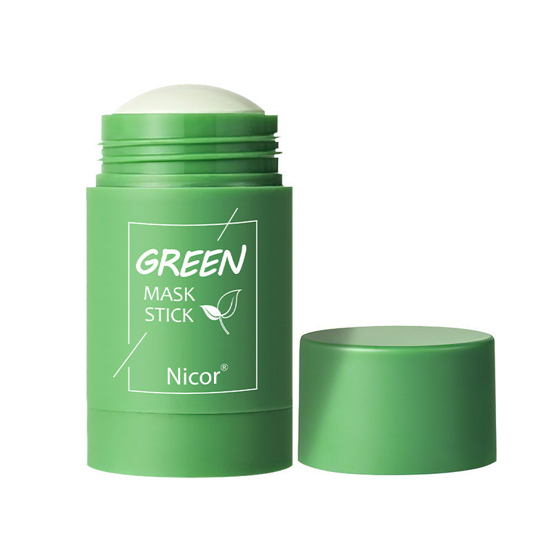 Green Tea Cleansing Mask Anti-Acne Whitening Seaweed Mask Skin Care