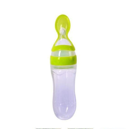 Baby bottle spoon