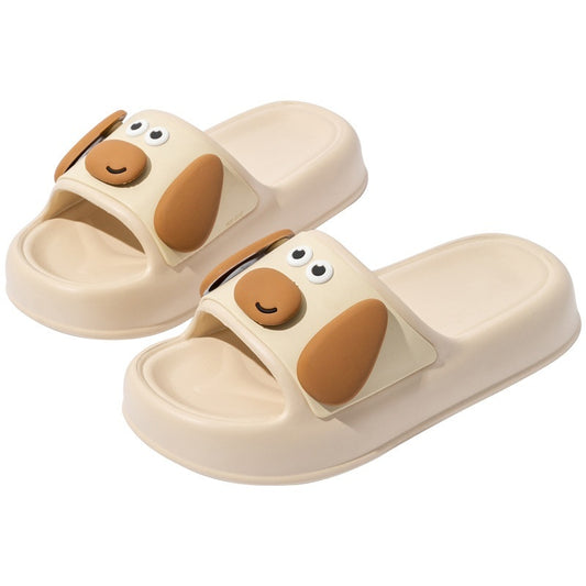 Chanclas cara de perro antideslizantes
