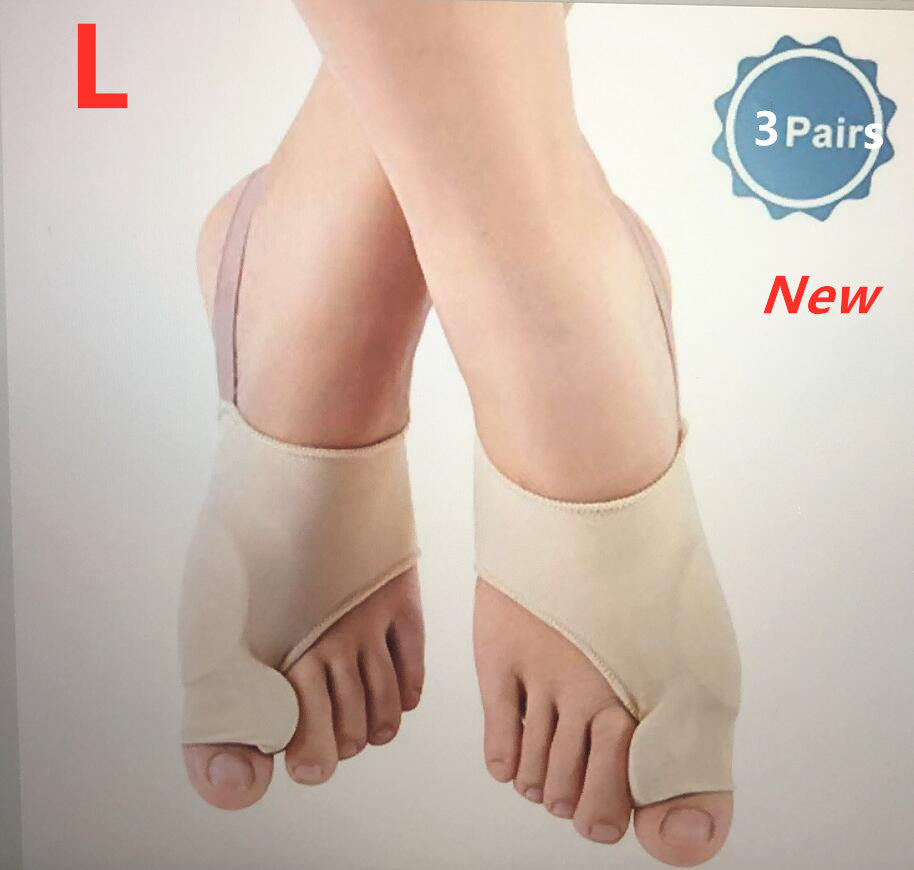 Calcetines correctores para el dedo valgo y separador de dedos. Alivio superior del dolor de juanetes