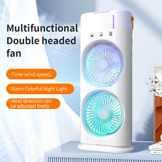 Portable Double-Ended Spray Fan