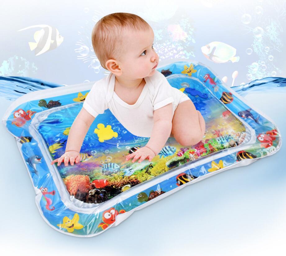 Colchoneta  de agua inflable para bebe