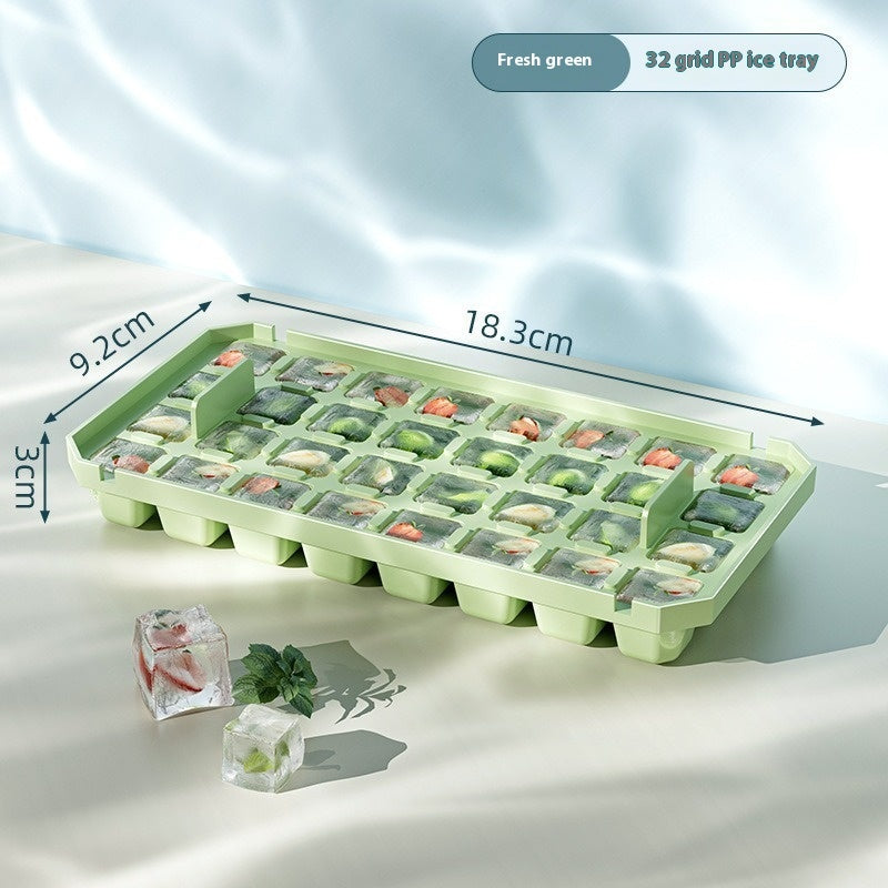 Creative Quick Release Ice Cube Tray Silicone Molds