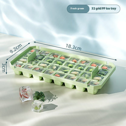 Creative Quick Release Ice Cube Tray Silicone Molds