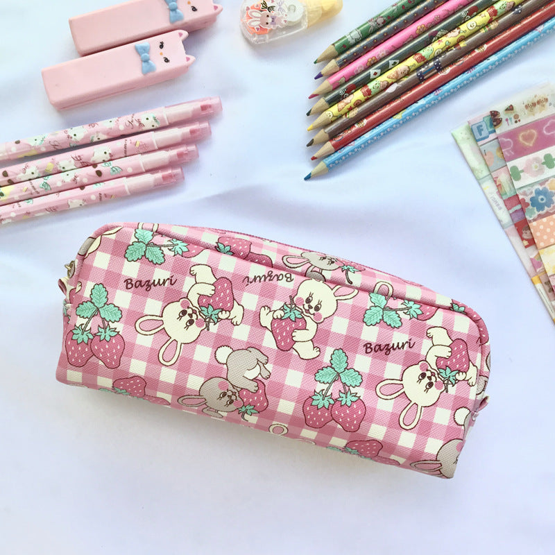 Pencil case with prints