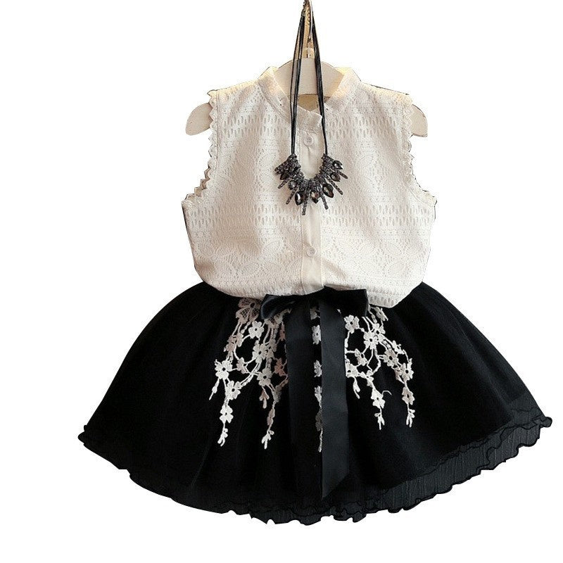 Conjuntos de verano de camiseta y falda para bebés y niñas