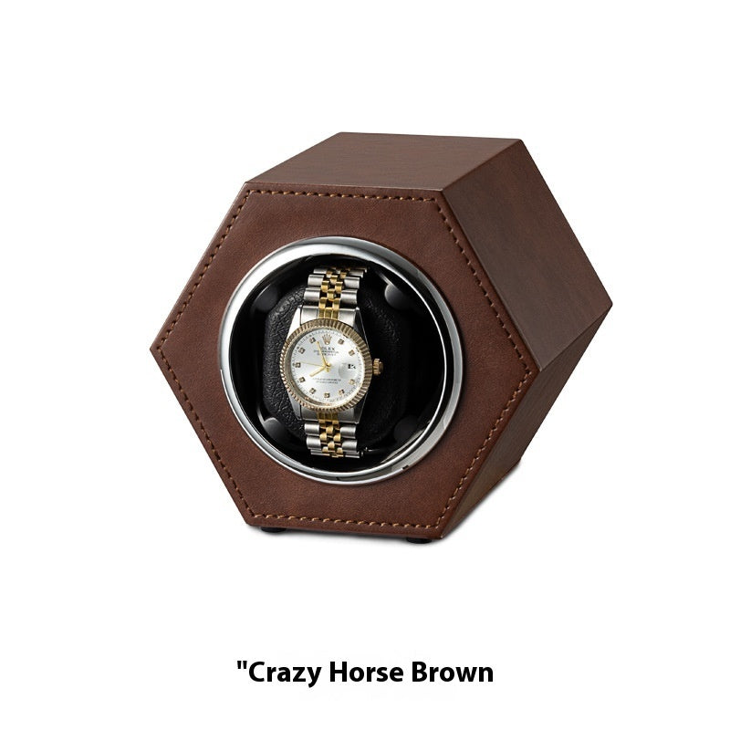 Mini watch box with vibrating mechanism