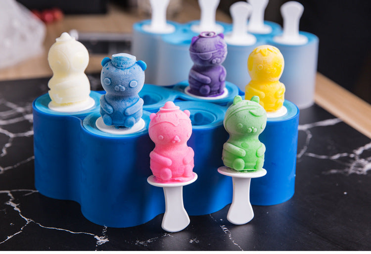 DIY silicone ice cream mold