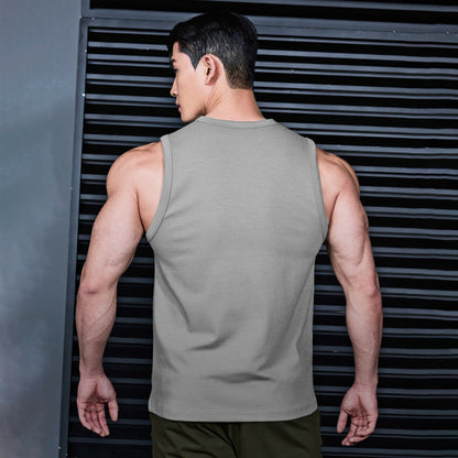 Camiseta deportiva sin mangas para hombre