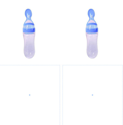 Baby bottle spoon