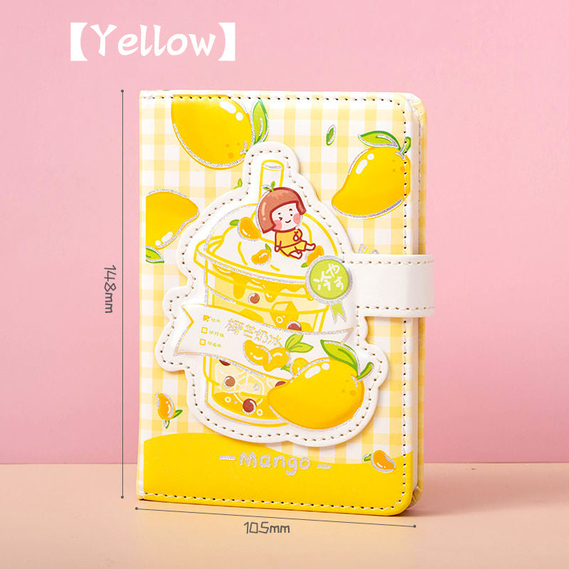 Cartoon magnetic buckle notebook
