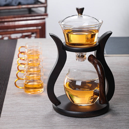 Juego de té de cristal