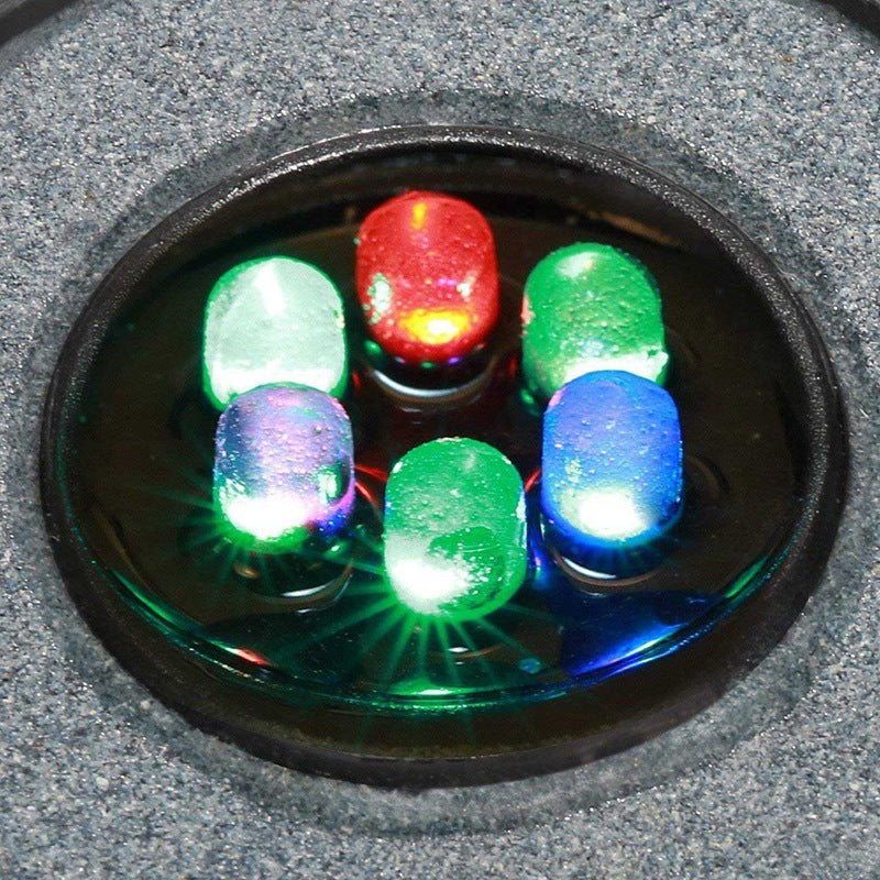 Round bubble light for fish tank