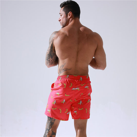 Bañador corto estampado para hombre