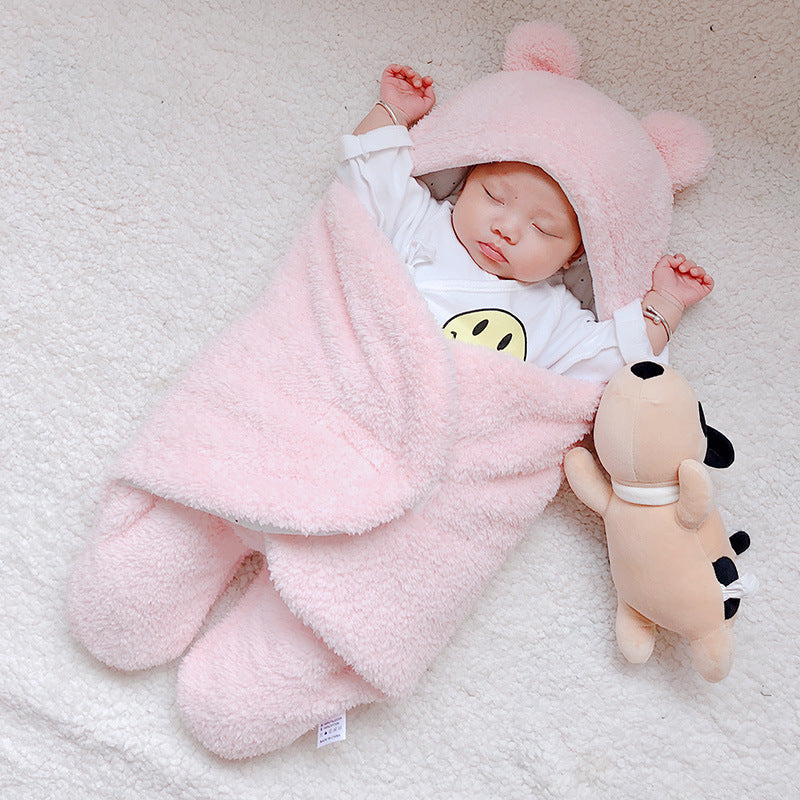 Baby Sleeping Bag Winter Swaddle Blanket for Newborn