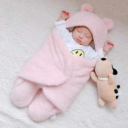 Baby Sleeping Bag Winter Swaddle Blanket for Newborn