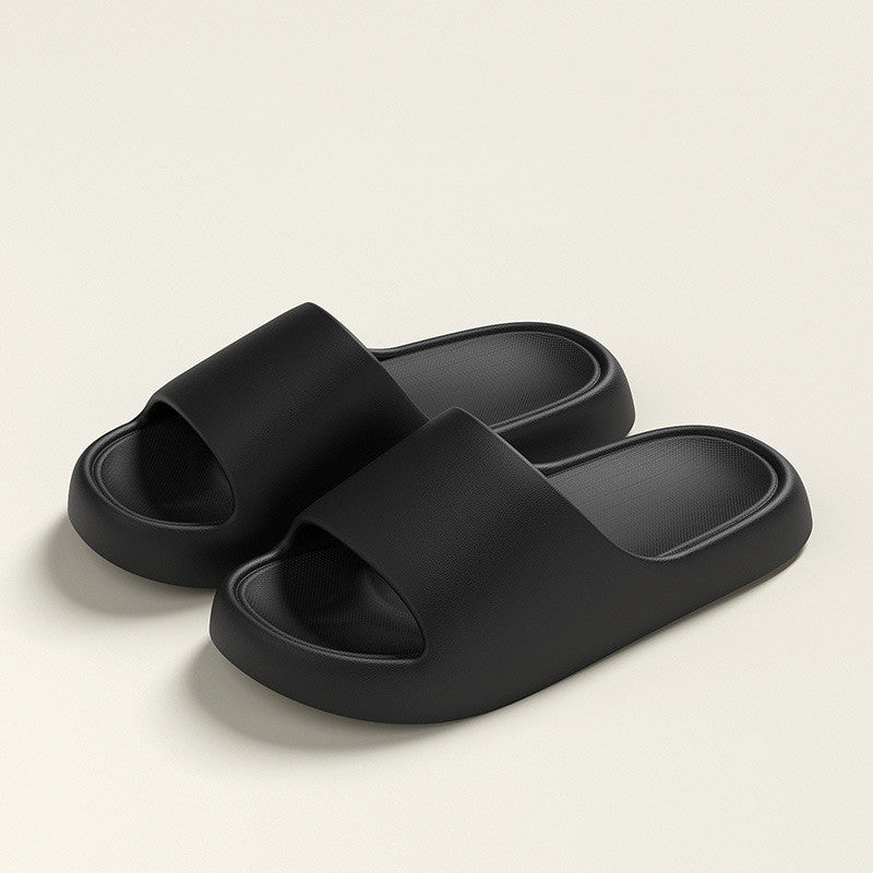 Chanclas de suela gruesa y sólida antideslizantes de verano para mujer y hombre