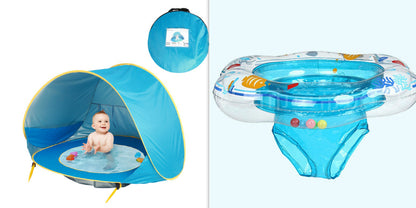 Baby beach pool tent
