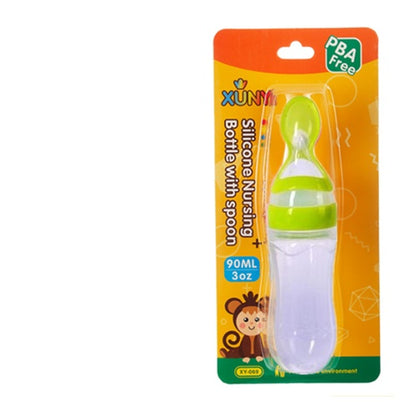 Baby bottle spoon