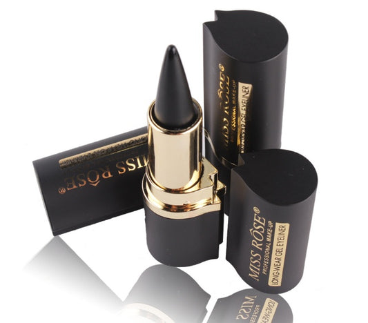 Waterproof black eyeliner