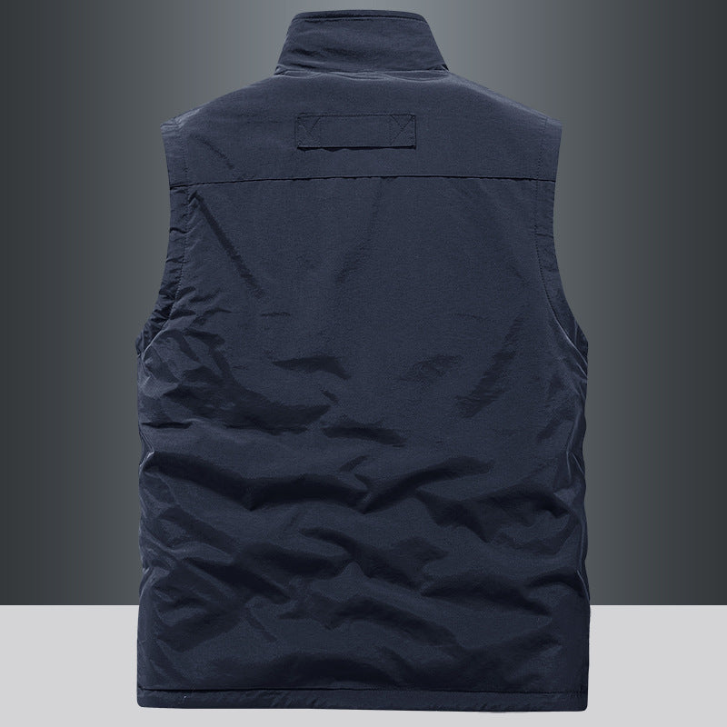 Men's Double-Sided Fleece Sports Vest
