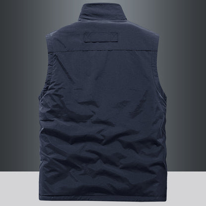 Men's Double-Sided Fleece Sports Vest