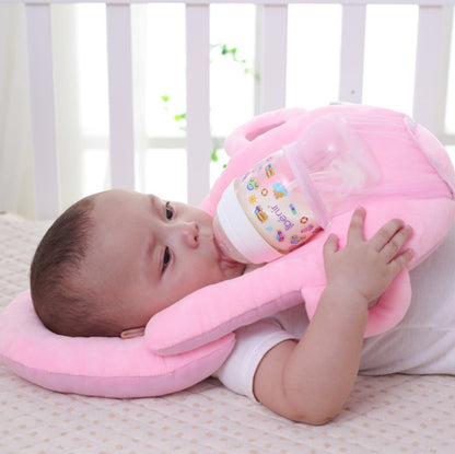 Plush pillow for baby feeding
