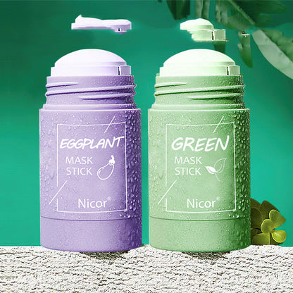 Green Tea Cleansing Mask Anti-Acne Whitening Seaweed Mask Skin Care