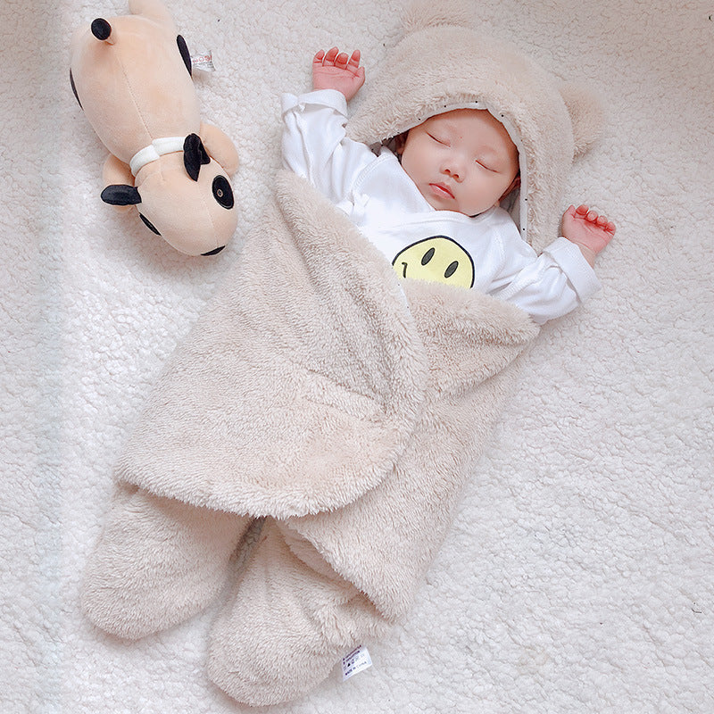 Baby Sleeping Bag Winter Swaddle Blanket for Newborn
