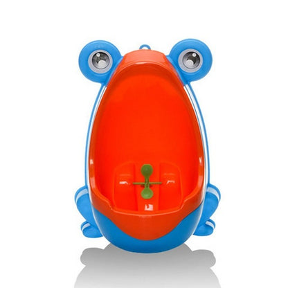 Ergonomic baby potty with frog design