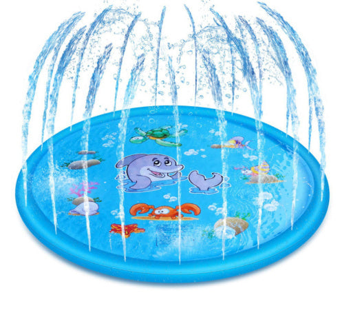 Inflatable water mat