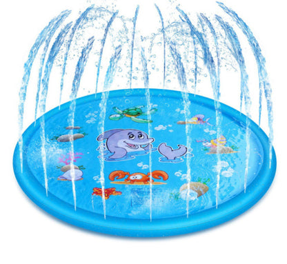 Inflatable water mat
