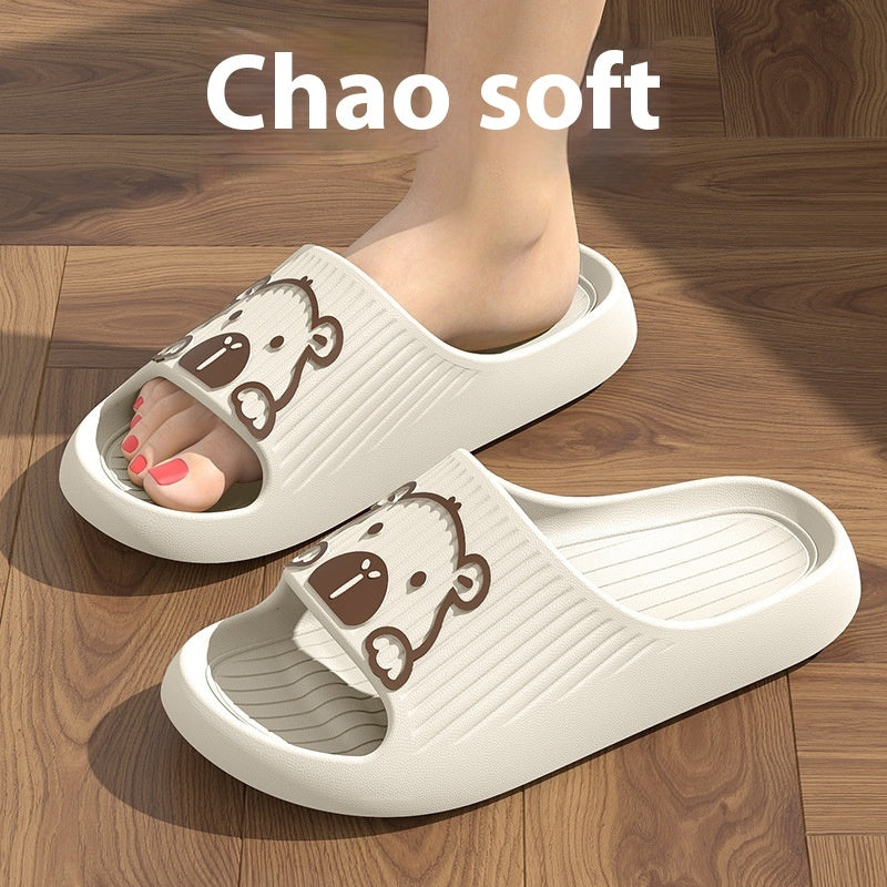 Chanclas cara de perro antideslizantes