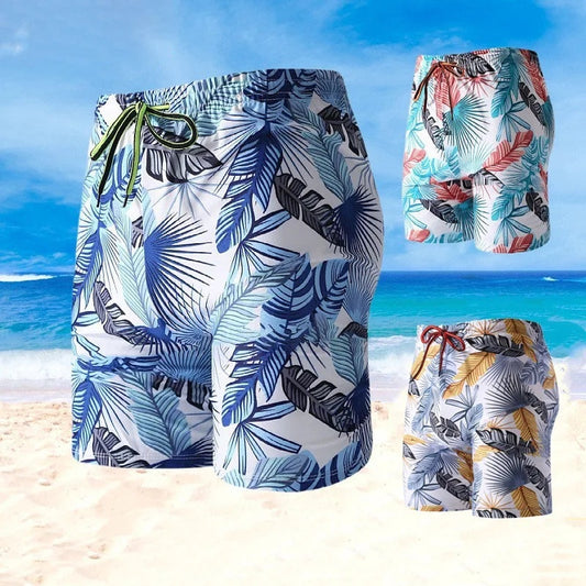 Bañador tipo pantalón de playa corto para hombre