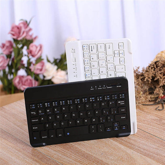 Teclado Bluetooth inalámbrico portátil ultrafino