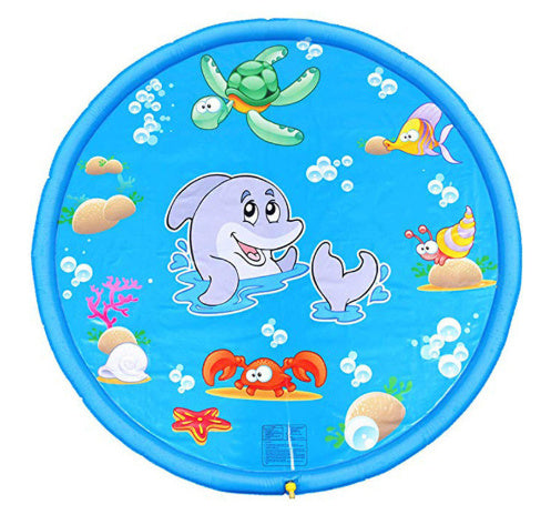 Inflatable water mat
